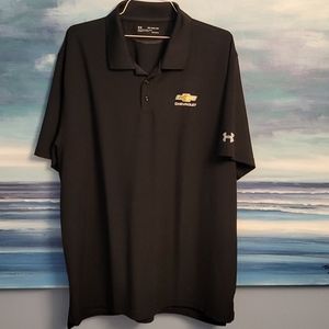 Under Armour 3XL chevrolet golf shirt black